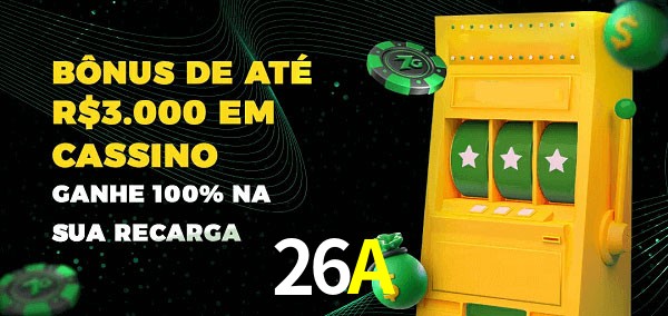 26A melhor bônus de depósito