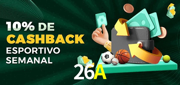 10% de bônus de cashback na 26A